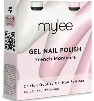 Gel Polish French Manicure Duo 2 x 10ml