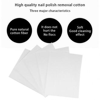 Gel Polish Remover 900pcs Niet-pluizende Nagellak Remover Katoen Pads Gel Polish Cleaning Wipes Manicure Tool Voor manicure p
