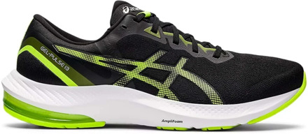 Gel-Pulse 13 Hardloopschoen Heren zwart - lime groen - wit - 45