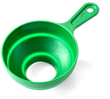 Gel Vouwen Trechter Vouwen Telescopische Lange Nek Trechter Vloeibare Vulling Keuken Tool Keuken Eetkamer Bar Vullen Brede Mond Trechter 1stk groen