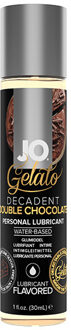 Gelato Decadent Double Chocolate - Glijmiddel Op Waterbasis 30ml Transparant
