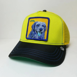 Gele Doggy Trip Trucker Cap Goorin Bros , Yellow , Unisex - ONE Size