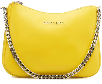 Gele Handtas voor Vrouwen Orciani , Yellow , Dames - ONE Size