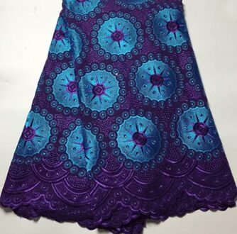 Gele Kant Stof Laatste Met Voorraad Borduren Afrikaanse Katoen Voile Kant Populaire Dubai Stijl Voor Party Dress YAX313 AS PIC3