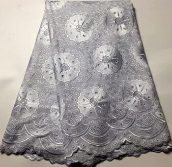 Gele Kant Stof Laatste Met Voorraad Borduren Afrikaanse Katoen Voile Kant Populaire Dubai Stijl Voor Party Dress YAX313 AS PIC4