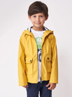 Gele kinder regenjas lauwersoog - Geel - 122