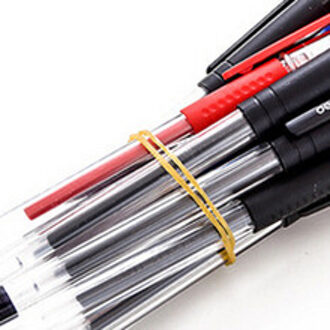 Gele Kleur 100 stks/pak 45mm Rubber Band Elastiekjes Natuurlijke Rubber Ring Office School Supplies