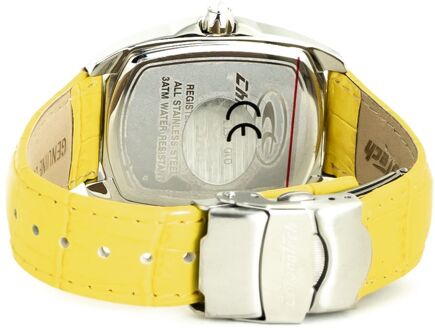 Gele Leren Horloge met Band 7504ls05ac Goud