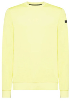 Gele Neopreen Ronde Fleece Sweater RRD , Yellow , Heren - Xl,L,M,S