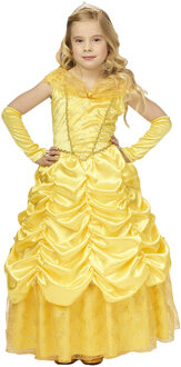 Gele Prinsessenjurk Kind Fleur Geel - Beige - Creme