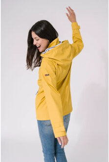 Gele regenjas hindeloopen - Geel - 48