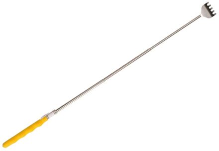 Gele uitschuifbare ruggenkrabber 20 cm