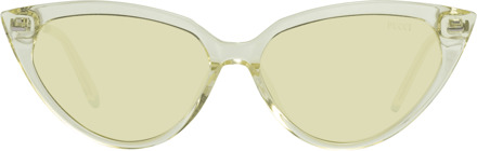 Gele Vrouwen Zonnebril - maat Geel