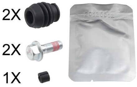 Geleidehulzenset, remklauw