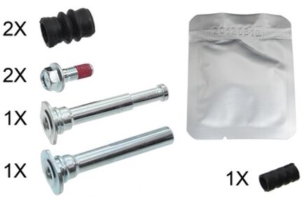 Geleidehulzenset, remklauw