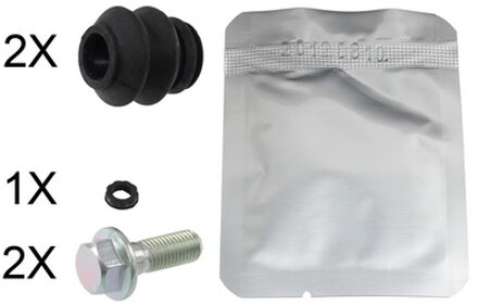 Geleidehulzenset, remklauw