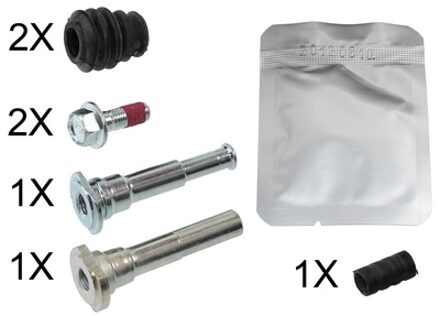 Geleidehulzenset, remklauw