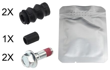 Geleidehulzenset, remklauw