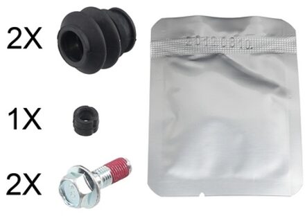 Geleidehulzenset, remklauw