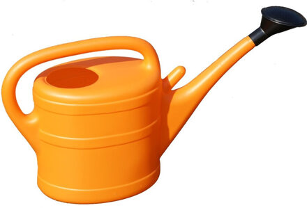 Geli Gieter - oranje - kunststof - met broeskop - 10 liter