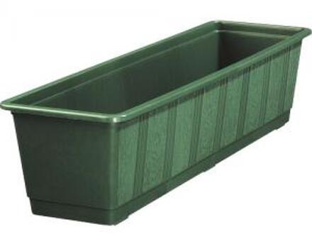 Geli Plantenbak - donkergroen - rechthoek - 80 x 17,5 x 14,5 cm - Plantenbakken