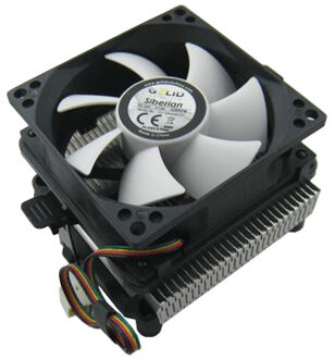 Gelid Solutions Siberian Processor Koeler 8 cm Zwart, Wit