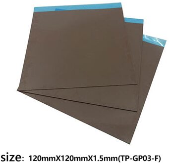Gelid TP-GP03 De Cutting-Edge Thermische Pad 120X120Mm Voor Cpu Gpu Processor Cooling Thermische Pad 6.2W/Mk Originele Authentieke Pad 120x120x1.5mm