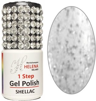 Gellak 27- Schitterende Zilveren Glitters -27