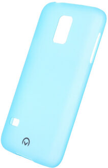 Gelly TPU Backcover voor de Samsung Galaxy S5 Mini - Neon Blue