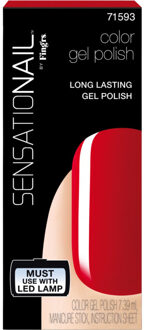 gelnagellak - scarlet red Rood - 000