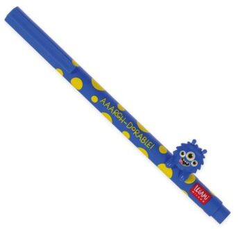 gelpen met decoratie - monster
