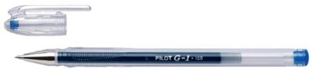 Gelschrijver PILOT G1 blauw 0.4mm Transparant