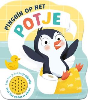 Geluidboek Kleine Pinguïn Op Het Potje - 1 Geluid Shaped