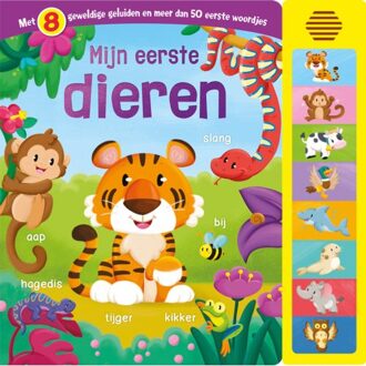 Geluidenboek Mijn Eerste Dieren - 8 Geluiden