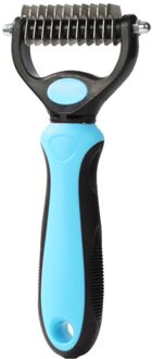 Geluidsarme Huisdier Droger Hond Grooming Kam Elektrische Huisdier Kat Föhn Gooming Borstel Kat Föhn En Kam Dier grooming Droger Pet Comb blauw L