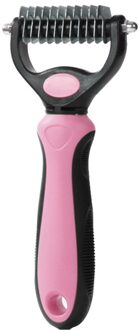 Geluidsarme Huisdier Droger Hond Grooming Kam Elektrische Huisdier Kat Föhn Gooming Borstel Kat Föhn En Kam Dier grooming Droger Pet Comb roze L