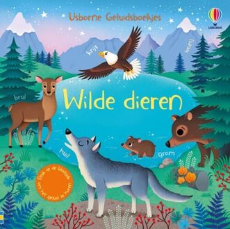 Geluidsboekje - Wilde Dieren - Usborne Geluidsboekjes