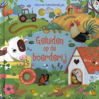Geluidsboekjes. Geluiden op de boerderij - Boek Standaard Uitgeverij - Usborne Publisher (1474947808)
