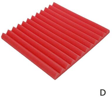 Geluidsisolatie Akoestische Studio Absorberende Wedge Foam 12 "X 12" X 1 "Tegels Wandpanelen Geschikt Voor Geluid studio Ktv