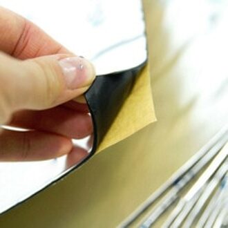 Geluidsisolatie Auto Warmte Isolatie Schild Auto Geluiddichte Katoen Geluiddichte Auto Katoenen Laken Tape 10Pcs 200x100mm