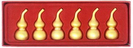 Geluk Wu Lou/Hu Lu Kalebas/Cucurbit Voor Fortune Longevity Rijkdom Standbeeld W4151 W4151-4