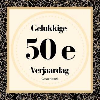 Gelukkige 50e Verjaardag Gastenboek - (ISBN:9789402137507)