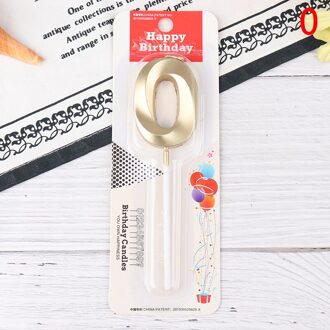 Gelukkige Verjaardag Kaarsen Party Decoraties 0-9 Nummer Kaarsen Cake Cupcake Topper RCHG1188-0