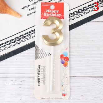 Gelukkige Verjaardag Kaarsen Party Decoraties 0-9 Nummer Kaarsen Cake Cupcake Topper RCHG1188-3