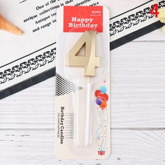 Gelukkige Verjaardag Kaarsen Party Decoraties 0-9 Nummer Kaarsen Cake Cupcake Topper RCHG1188-4