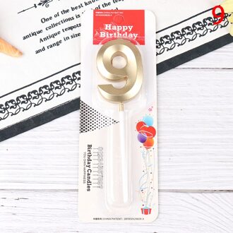 Gelukkige Verjaardag Kaarsen Party Decoraties 0-9 Nummer Kaarsen Cake Cupcake Topper RCHG1188-9