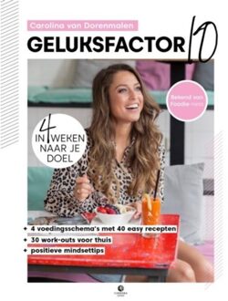 Geluksfactor 10 - Boek Carolina van Dorenmalen (9048841666)