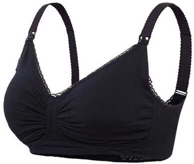 Gelwire Padded Voedingsbh (gel-beugel en gevoerd)- Zwart - Maat M