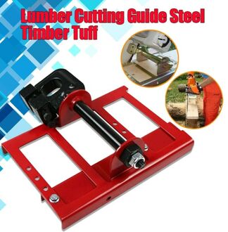 Gemaakt Lumber Cutting Guide Zag Staal Hout Kettingzaag Bevestiging Cut Guided Mill Wood