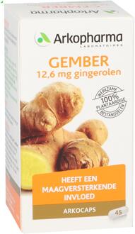 Gember - 45 st - Voedingssupplement